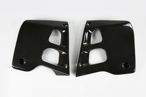 Radiator Covers black for Honda CR 125 R 2T (1991-92) - CR 250 R 2T (1990-91)